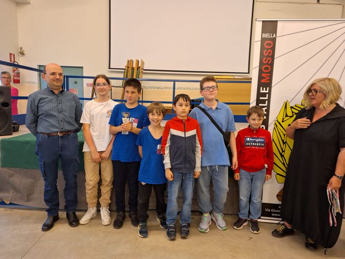 Campionati regionali giovanili di scacchi, novarese u12 terza classificata
