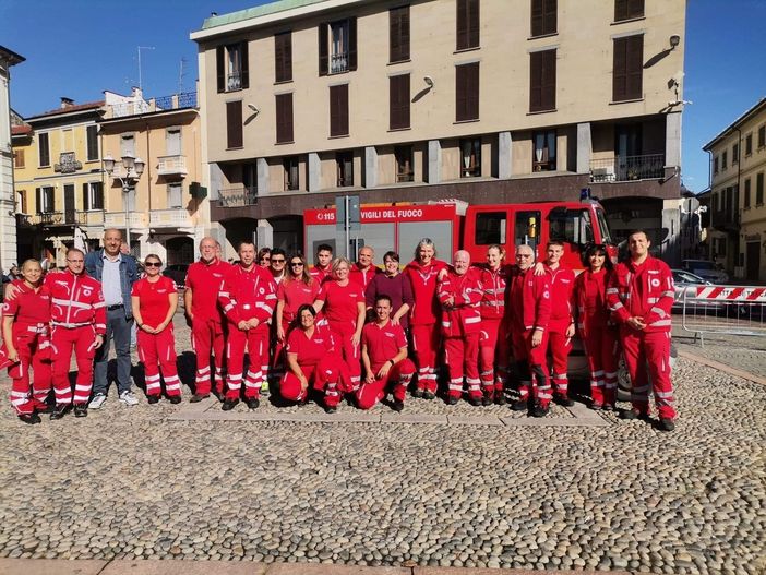 Tanta gente ad 'Ambulanzopoli' di Trecate