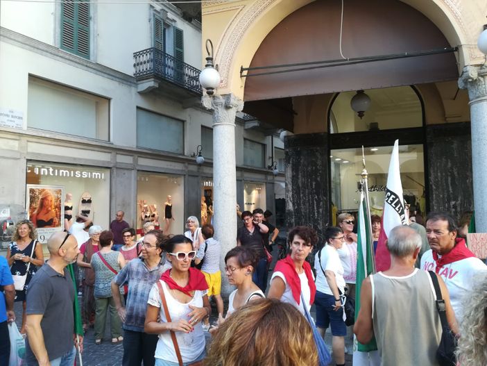 Riuscita la manifestazione del comitato antifascista contro il decreto sicurezza Riuscita la manifestazione del comitato antifascista contro il decreto sicurezza