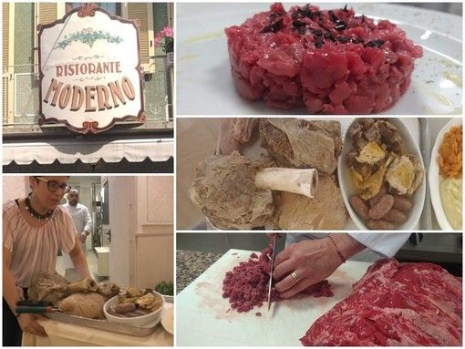 Ristoratori per passione in Carrù: che tripudio il carrello del bollito del Ristorante Moderno! (FOTO E VIDEO)