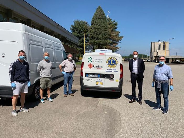 La Mirato dona i propri prodotti per la campagna di Caritas e Comune di Novara