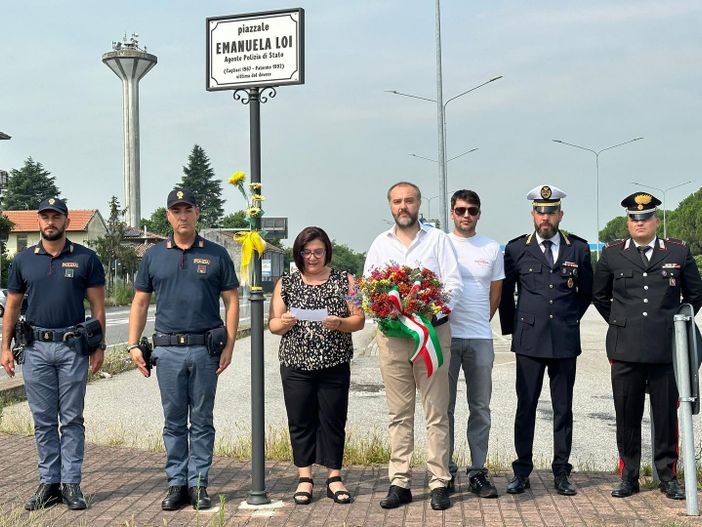 Trecate ha ricordato in piazzale Emanuela Loi il magistrato Paolo Borsellino e gli agenti della sua scorta