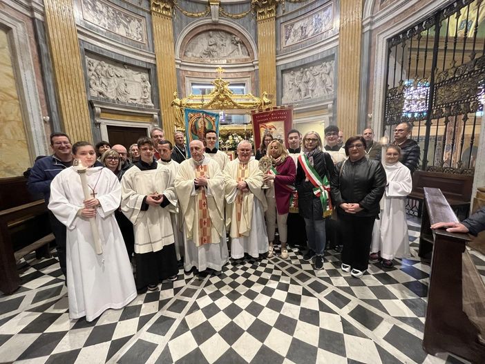Partecipata la tradizionale processione dei trecatesi