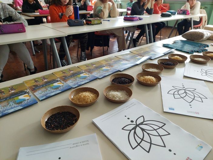 Riso a scuola, dal sapere al sapore Riso a scuola, dal sapere al sapore