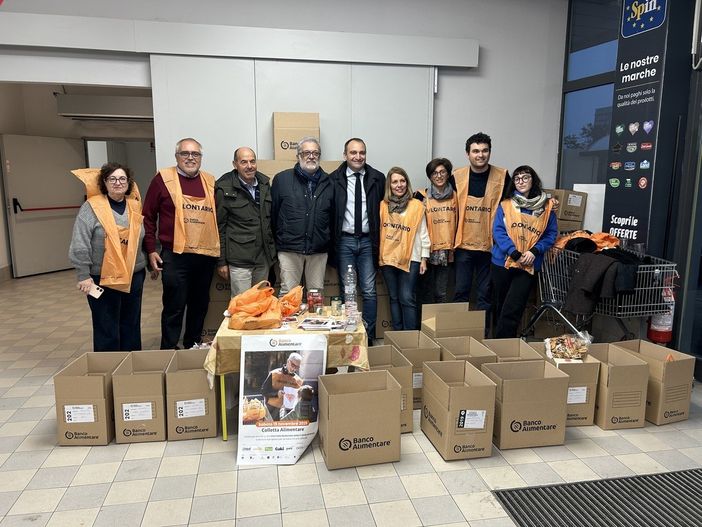 Colletta Alimentare 2025, donazioni in crescita: in Piemonte 20 tonnellate in più rispetto all'anno scorso