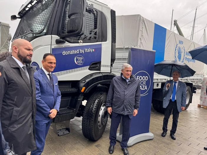 Partito dal Piemonte il primo convoglio di aiuti umanitari del programma Food for Gaza Partito dal Piemonte il primo convoglio di aiuti umanitari del programma Food for Gaza