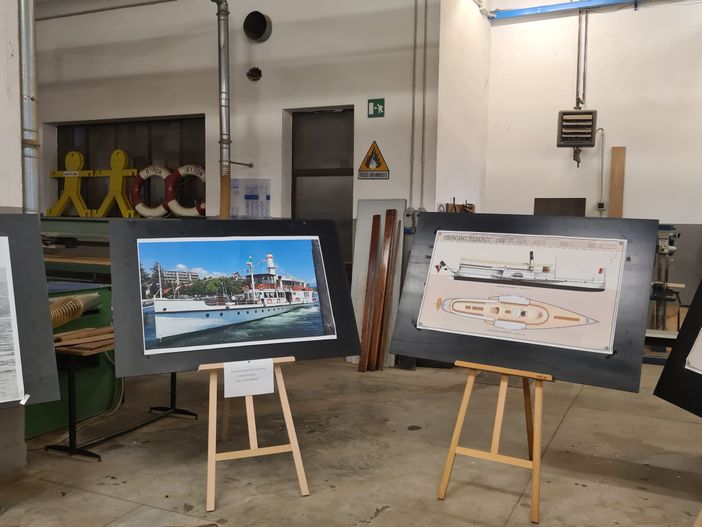 Giornate FAI: un successo l’apertura del Cantiere Navigazione Lago Maggiore
