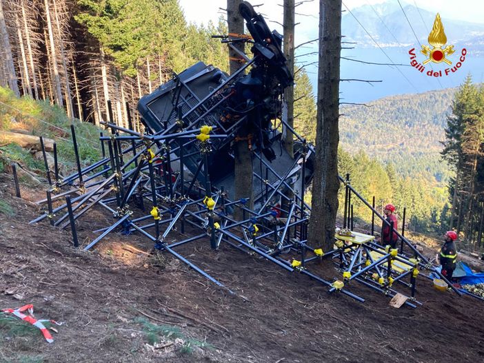 Mottarone, chiuse le indagini, chiesti 8 rinvii a giudizio Mottarone, chiuse le indagini, chiesti 8 rinvii a giudizio