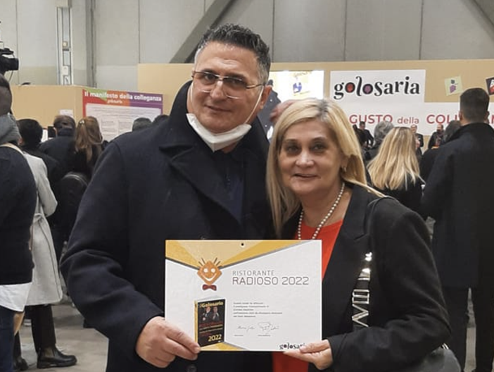 Alla Pizzeria Caruso di Trecate il Premio Ristorante Radioso 2022