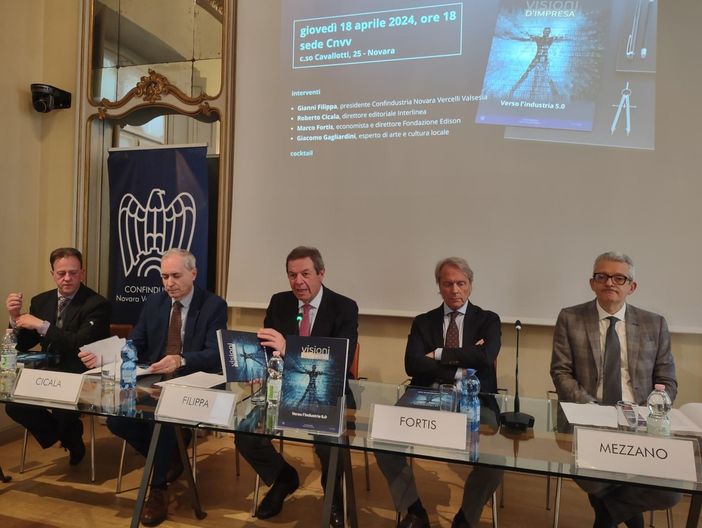 Nasce "Visioni d'impresa", il primo magazine di Confindustria Novara Vercelli Valsesia Nasce "Visioni d'impresa", il primo magazine di Confindustria Novara Vercelli Valsesia