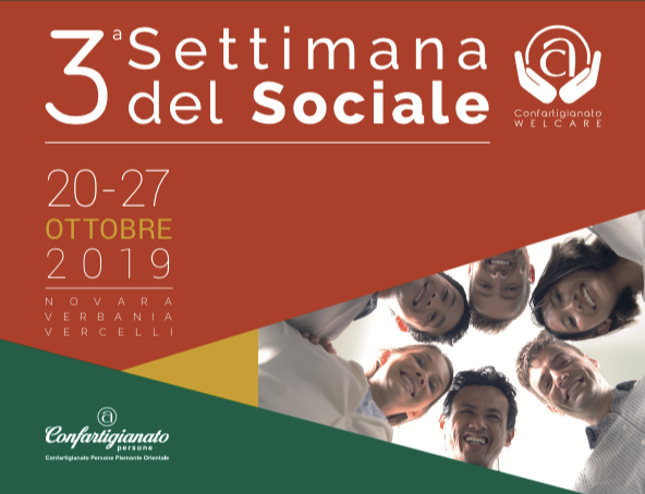 Settimana del Sociale di Confartigianato Piemonte Orientale: dal 20 al 27 ottobre 42 eventi in tre province Settimana del Sociale di Confartigianato Piemonte Orientale: dal 20 al 27 ottobre 42 eventi in tre province