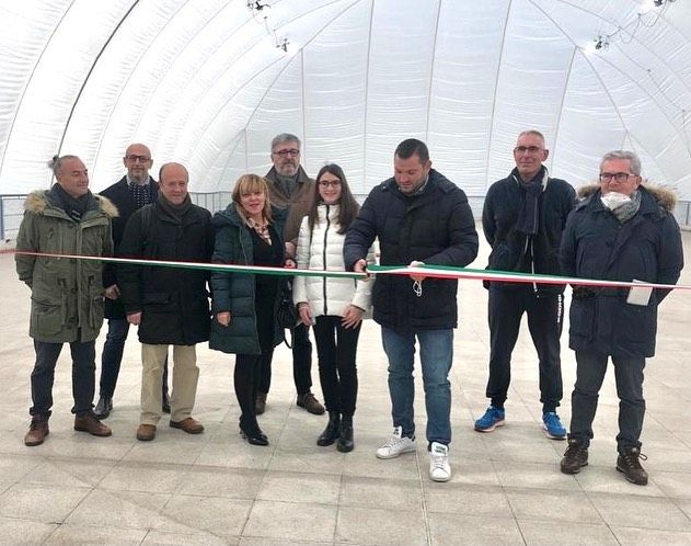 Inaugurata la copertura del Campo da hokey di Novara Inaugurata la copertura del Campo da hokey di Novara