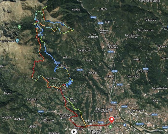 Weekend in Ebike: percorsi e itinerari biellesi, la Valle Oropa, FOTO