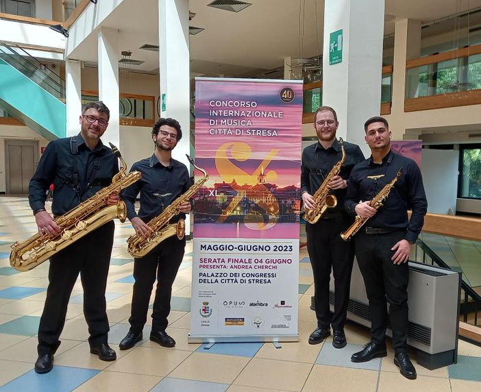 Concerto con il quartetto di sassofoni Sax4Tone Concerto con il quartetto di sassofoni Sax4Tone