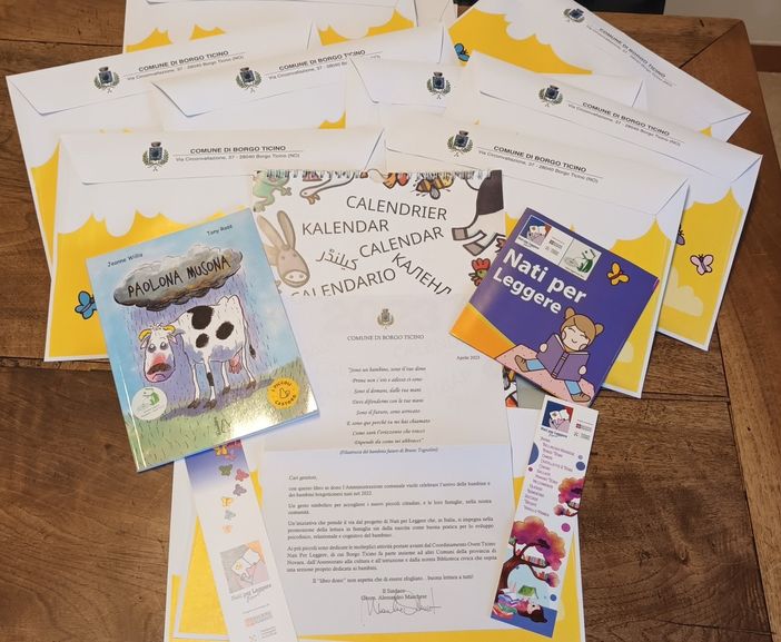 A borgo Ticino prosegue l’iniziativa “Libro dono ai nuovi nati” del Progetto nazionale Nati Per Leggere