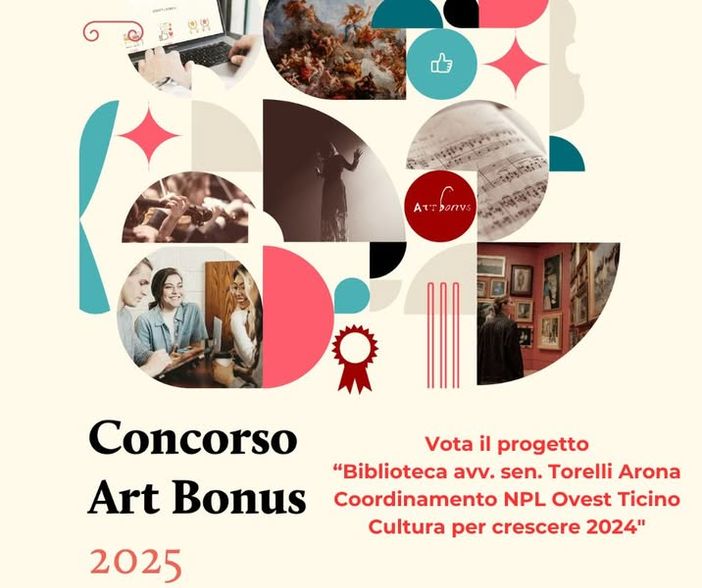 Il progetto “Cultura per Crescere 2024” in lizza per il Concorso Art Bonus 2025