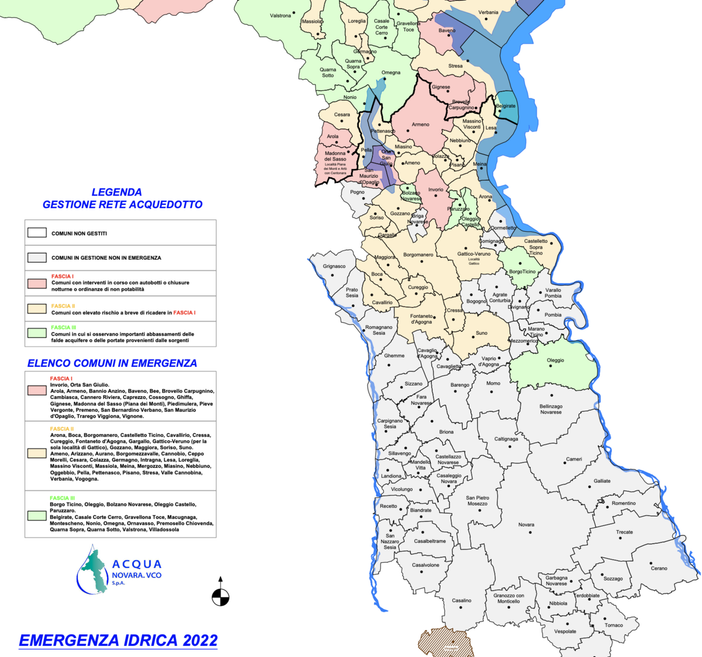 Siccità, 4 comuni ancora in “Codice Rosso”