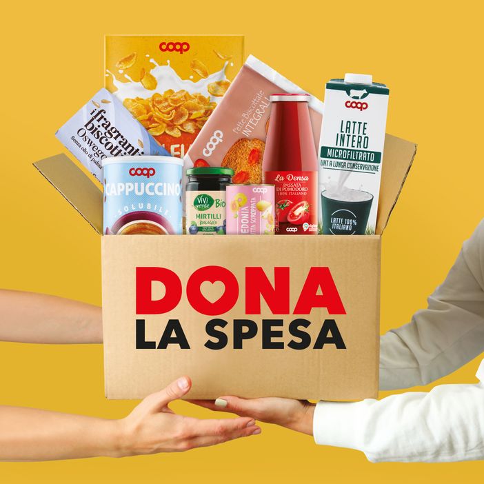 “Dona la spesa”, il 14 ottobre nei negozi Coop si riempie il carrello della solidarietà “Dona la spesa”, il 14 ottobre nei negozi Coop si riempie il carrello della solidarietà