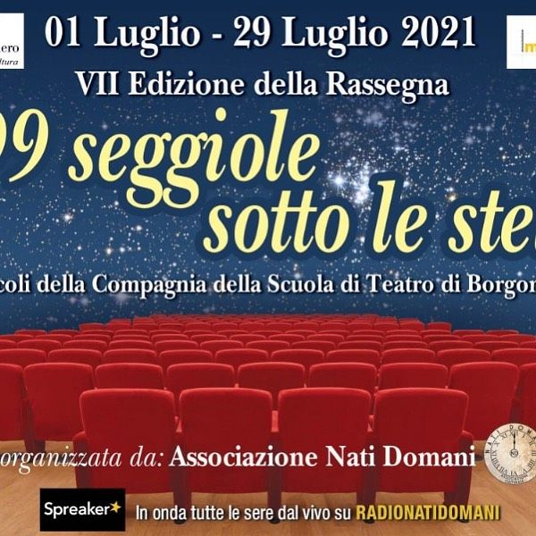 A Borgomanero raccolti 1400 euro per organizzare la ressegna teatrale '199 Seggiole sotto le stelle'