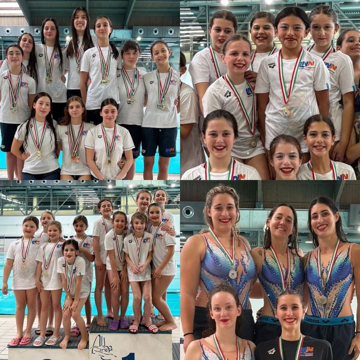 Libertas Nuoto Novara: pioggia di medaglie ai regionali
