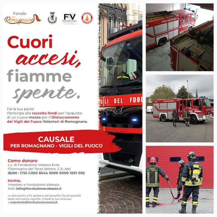 Romagnano Sesia, nuovo portone per la caserma dei vigili del fuoco Romagnano Sesia, nuovo portone per la caserma dei vigili del fuoco