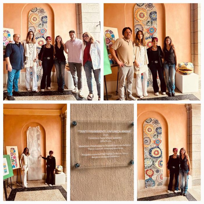 “Tanti frammenti, un’unica anima”: il Liceo Casorati celebra creatività e inclusione con un’opera collettiva “Tanti frammenti, un’unica anima”: il Liceo Casorati celebra creatività e inclusione con un’opera collettiva