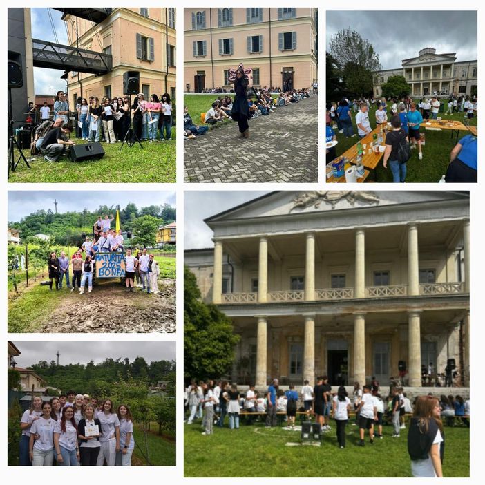 Romagnano Sesia: festa e creatività per l’ultima campanella al Liceo Bonfantini Romagnano Sesia: festa e creatività per l’ultima campanella al Liceo Bonfantini