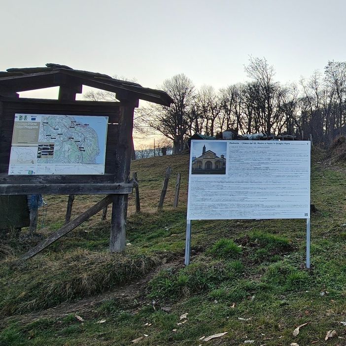 Brovello Carpugnino, il territorio si racconta: installati i nuovi cartelli informativi