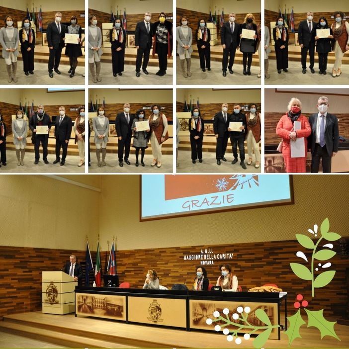 Consegnate le benemerenze ai dipendenti dell’Ospedale Maggiore