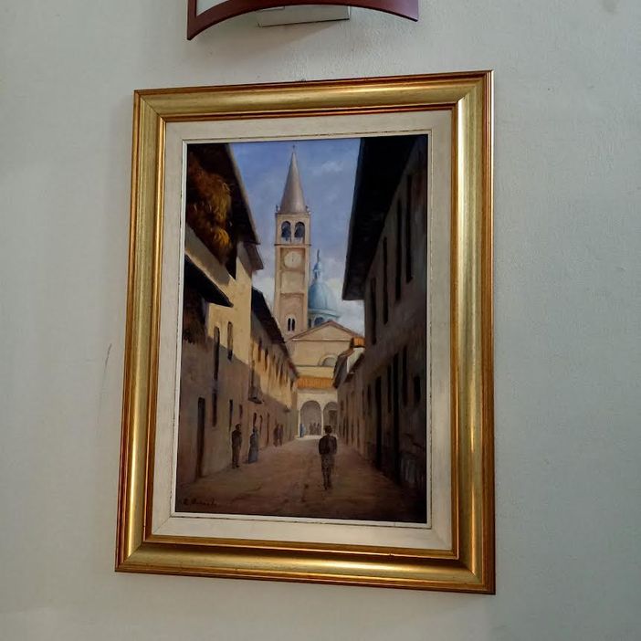 Donati cinque quadri alla biblioteca civica