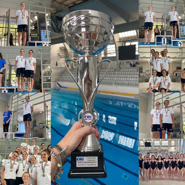 Nuoto sincronizzato, la Libertas seconda società del Piemonte Nuoto sincronizzato, la Libertas seconda società del Piemonte