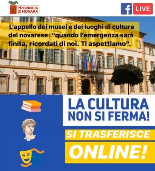 #LaCulturaNonSiFerma: alle 18 diretta Facebook dal  Museo Storico Etnografico