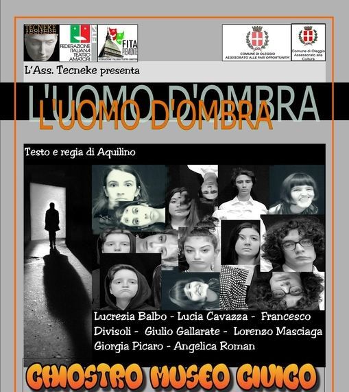 Questa sera alle 21 al Museo di Oleggio va in scena ‘L’uomo ombra’