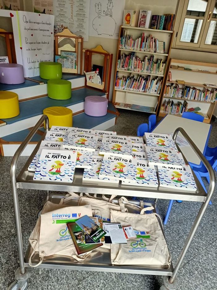 Le “Tartarughe” della scuola dell’infanzia “Collodi” in visita alla Biblioteca civica