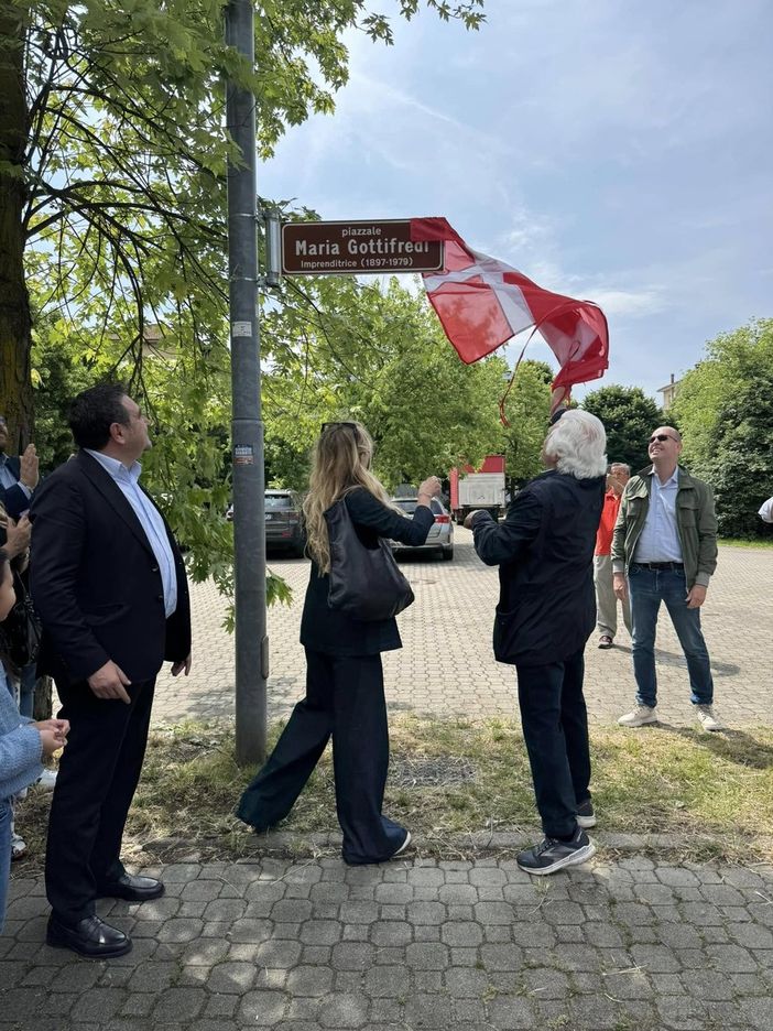 Novara intitola un largo a Maria Gottifredi Novara intitola un largo a Maria Gottifredi
