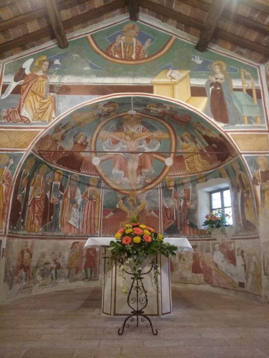 Aperto al pubblico tutte le domeniche l’oratorio della Trinità di Momo