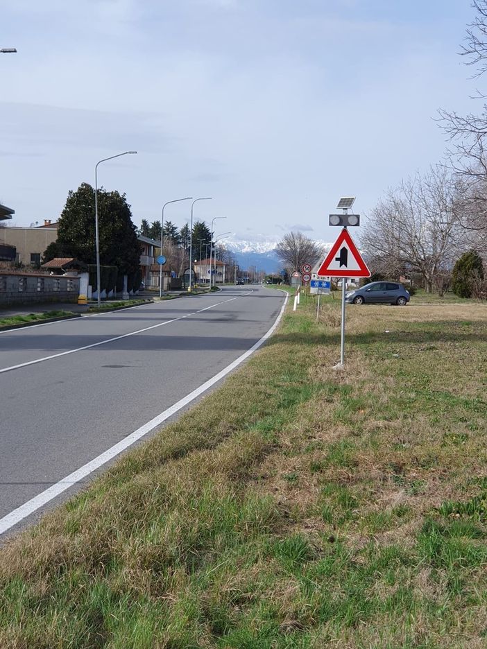 Momo, nuove segnaletiche per la sicurezza stradale Momo, nuove segnaletiche per la sicurezza stradale