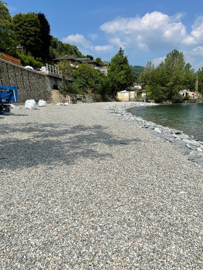 Proseguono i cantieri nella parte nord di Arona