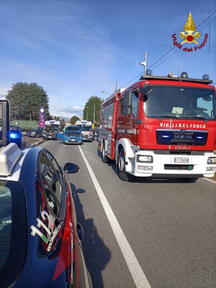 Incidente sull’autostrada A26 in direzione Arona Incidente sull’autostrada A26 in direzione Arona