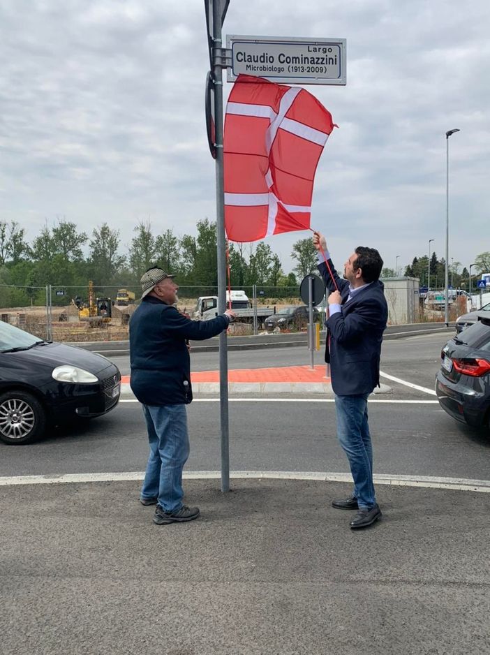 Inaugurato a Novara Largo Cominazzini