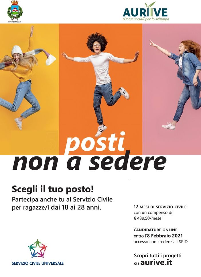 Disponibili 68 posti per il Servizio Civile nella Provincia di Novara