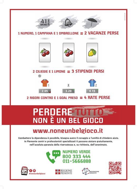 Scommesse pericolose: sensibilizzazione e prevenzione