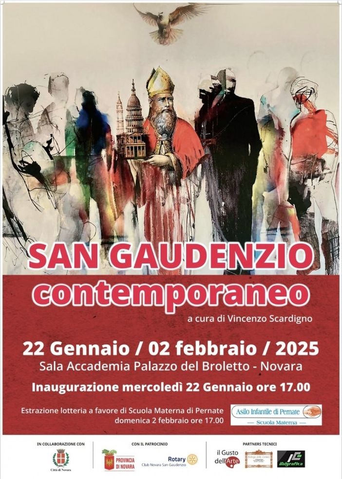 "San Gaudenzio contemporaneo 2025": la mostra d'arte al Broletto di Novara "San Gaudenzio contemporaneo 2025": la mostra d'arte al Broletto di Novara