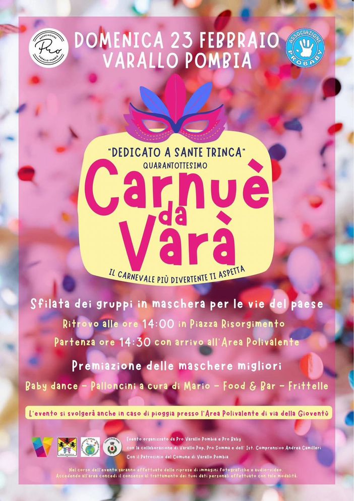 Carnuè da Varà: una festa per ricordare il Carlin Carnuè da Varà: una festa per ricordare il Carlin