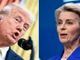 Ue, possibile incontro von der Leyen-Trump sabato a Roma