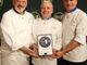 Alba: lo chef piemontese Walter Ferretto premiato da Enrico Derflingher, presidente Euro-Toques