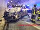 Schianto nella galleria della Volpe: auto si ribalta, danneggiati impianti di emergenza - Foto Benedetti per newsbiella.it Schianto nella galleria della Volpe: auto si ribalta, danneggiati impianti di emergenza - Foto Benedetti per newsbiella.it