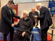 Giuliano Koten durante una recente iniziativa del Panathlon insieme all’assessore allo Sport Ivan De Grandis (foto da profilo facebook Ivan De Grandis)