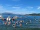 Da Meina ad Arona a nuoto: in 40 attraversano il Lago Maggiore
