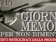 Le iniziative per la Giornata della Memoria di tutta la provincia